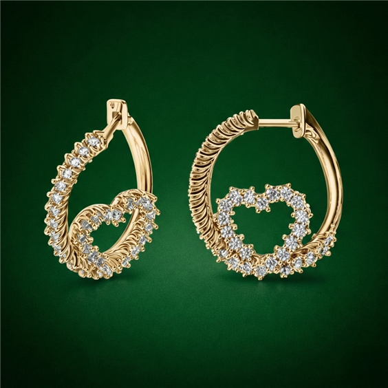 Orecchini Namuri Donna in Oro Diamante 0.95 Ct OR-NUDASUNCU/G - OR-NUDASUNCU/G
